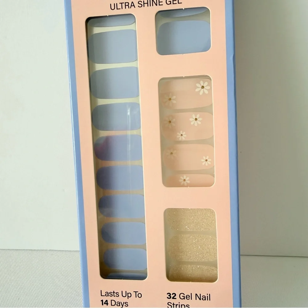 Dashing Diva Lot of 3 Gloss Ultra Shine Gel Nail Strips 32 Count Each New Colors